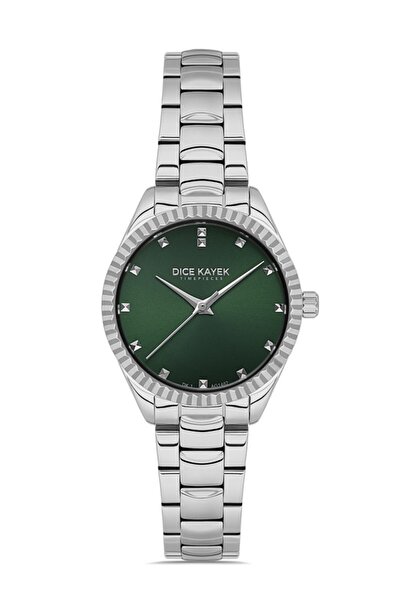 Dice Kayek Dk.1.Ag1402.02 Steel Band Steel Case 5 Atm Water Resistant Metallic Color Women Wristwatch