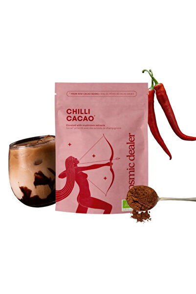 Cosmic Dealer cacao cu ciuperci adaptogene, Cosmic Dealer, Chili, 120 g
