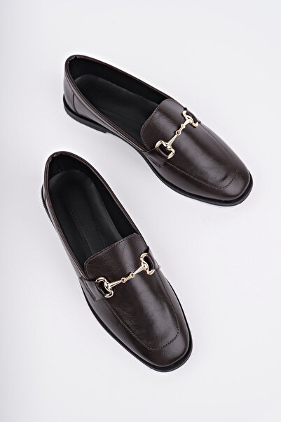 Madam Tarz Balerini CNG-A3 cu talpă plată și cataramă