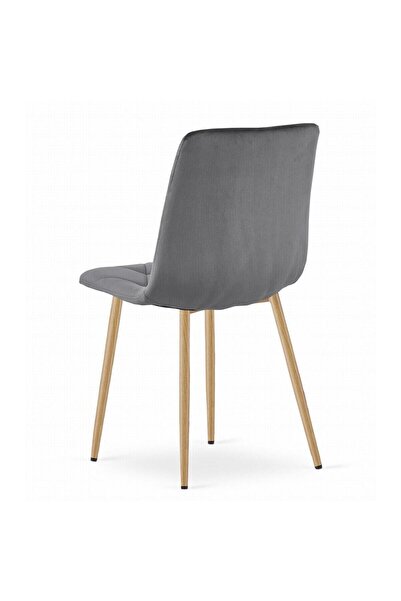 Artool Kitchen/living room chair, Artool, Libra, velvet, metal, gray, 45x54x86.5 cm