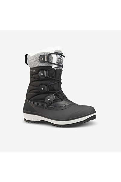 Decathlon Quechua Kadın Outdoor Kar Botu - Su Geçirmez - Siyah - NH500