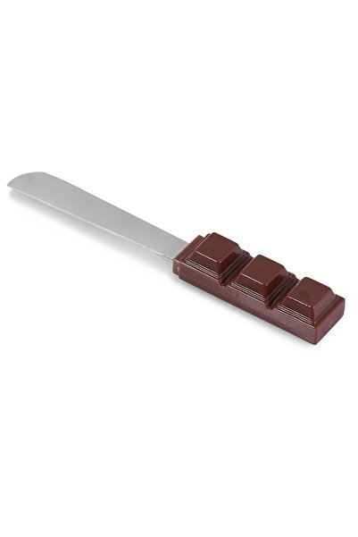 royalmoni 2-Piece Stainless Steel Chocolate Knife Set 18 cm Nutella Knife Breakfast Knife