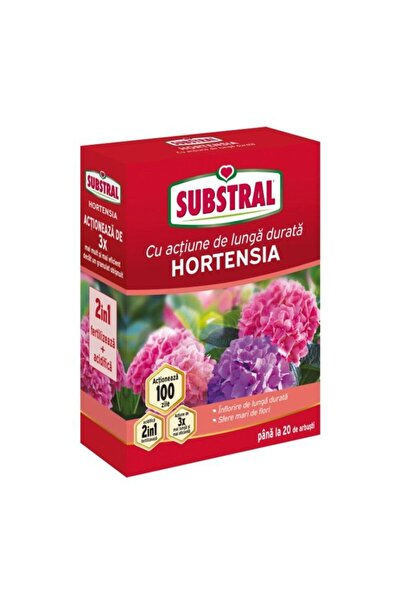Substral Ingrasamant pentru hortensii Substral, inflorire de lunga durata, sfere mari de flori, granule, 1 kg