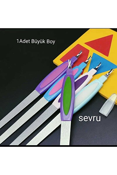 SEVRU مبرد أظافر مزدوج الجوانب لتنظيف الجلد الميت 1 قطعة