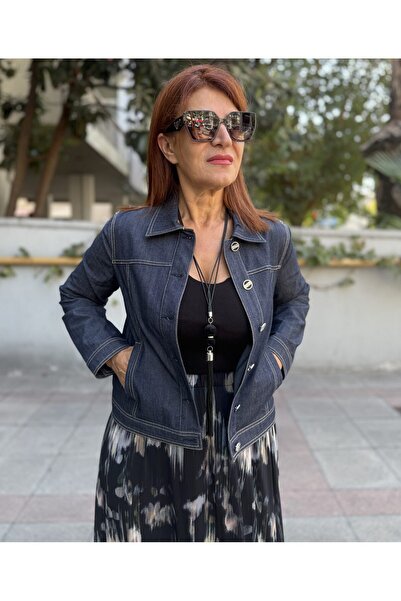 DenizEge Kısa Kot Ceket
