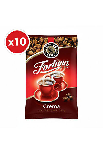 Fortuna Cafea macinata Crema , 100 g , 10 bucati