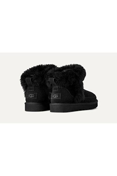 UGG W Classic Ultra Mini Chalet siyah Kadın Bot