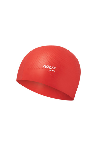 Other CASCĂ DE ÎNOT NQC DIN SILICON ROȘU CU BULINE NILS VAMA