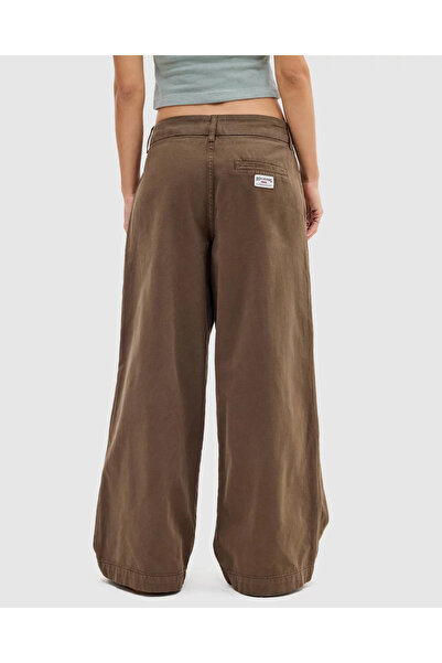 Mokşa Wide Leg Bitter Brown Unisex Trousers