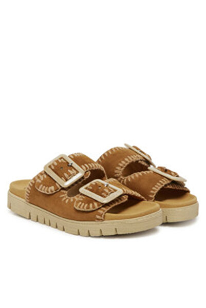 GABOR Γυναικείες σαγιονάρες καφέ GABOR-63.741.14 BASIC BROWN