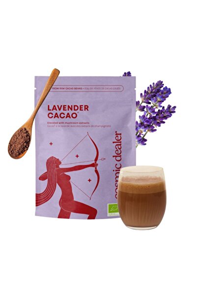 Cosmic Dealer cacao cu ciuperci adaptogene, Cosmic Dealer, Lavandă, 120 g