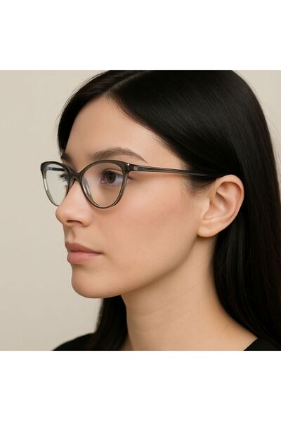 ESRADA Darell Gray Blue Light Protection Glasses 8401 52-16-135