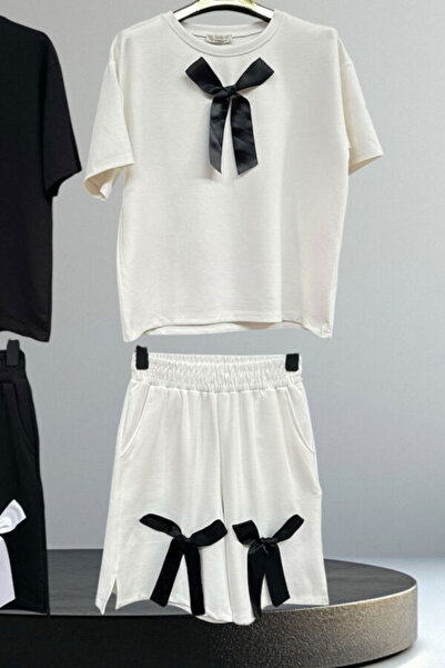 Welike Happy Bow short women's suit