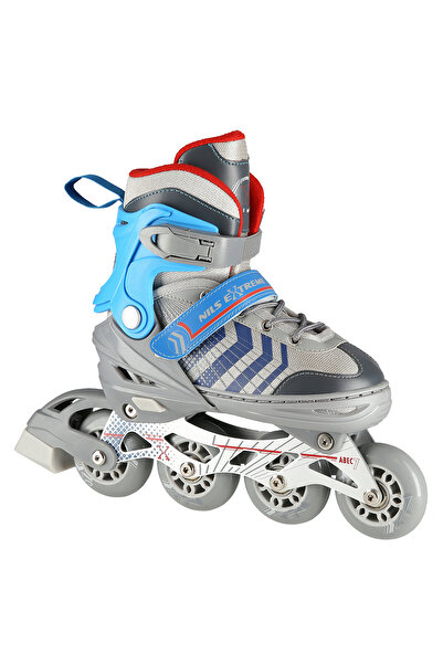 Other NH18192 4IN1 GREY/BLUE SIZE L(39-43) IN-LINE SKATES/HOCKEY ICE SKATES