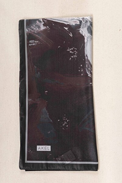 Akel Digital Crystal Patterned Scarf 95X95 – Pastel Pattern-3