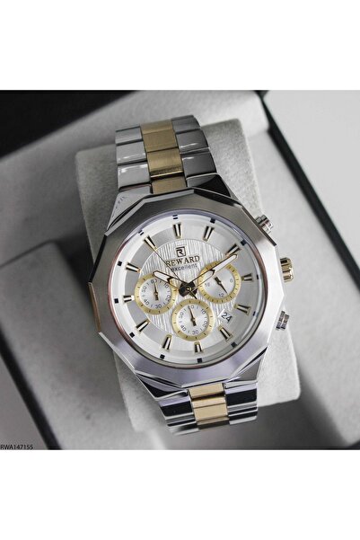 Reward Rwa147155 Men's Wristwatch with Steel Strap