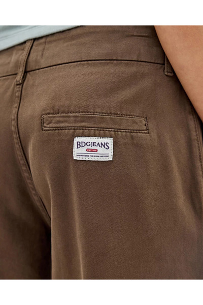 Mokşa Wide Leg Bitter Brown Unisex Trousers