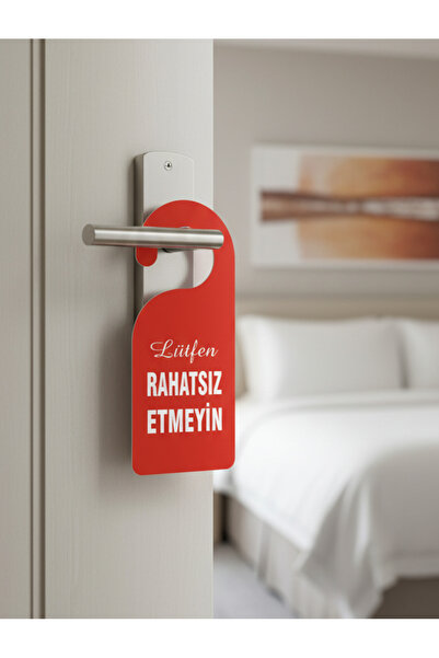 HOMEMADES Dekota Please Do Not Disturb Door Handle Hanger - Two Way - Warning...