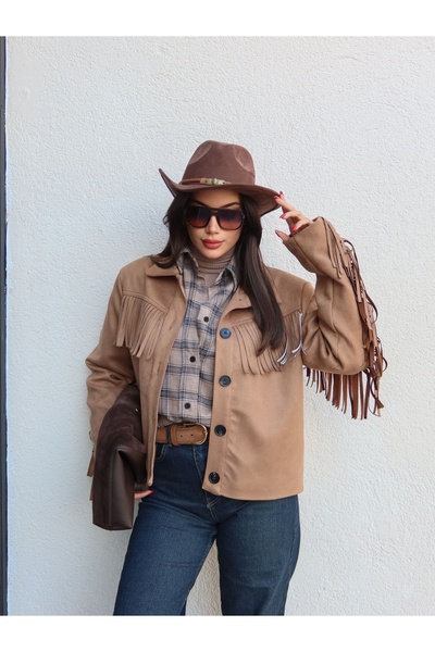 ESRAHELVACI Σουέντ με φούντες