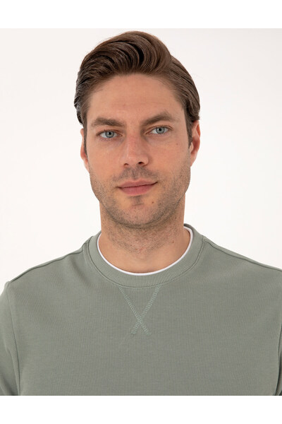 Pierre Cardin YESIL Regular Fit Sweatshirt 50311649-VR255