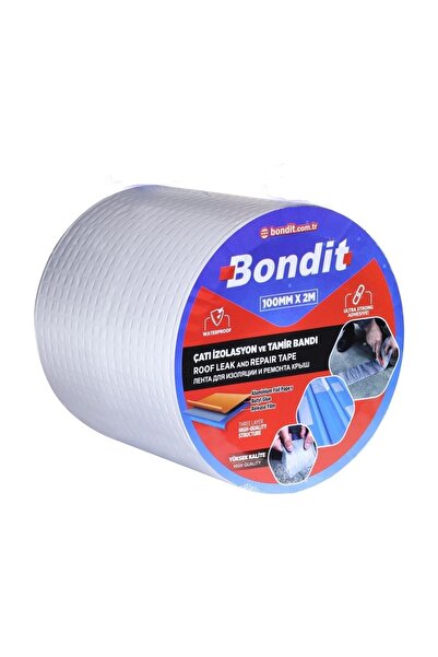 Bondit Kendinden Yapışkanlı Çatı Izolasyon Ses Su Yalıtım Tamir Çamur Bandı 1...