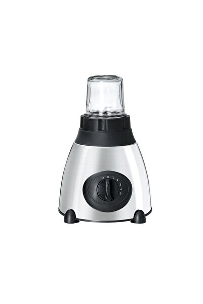 FOXMAG24 Multifunctional Blender 1200W, with Coffee Grinder, 2 Containers 1.5L & 500ml, Metal/Plastic