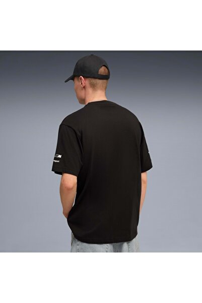Puma 632914 BMW MMS Bold Graphic Tee T-Shirt Ανδρικό μπλουζάκι ΜΑΥΡΟ