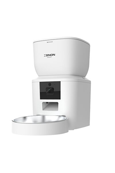 Xenon Smart Akıllı Kedi Tuvaleti, Çelik Mama ve Su Kabı 4'lü Pet Ürünleri Seti