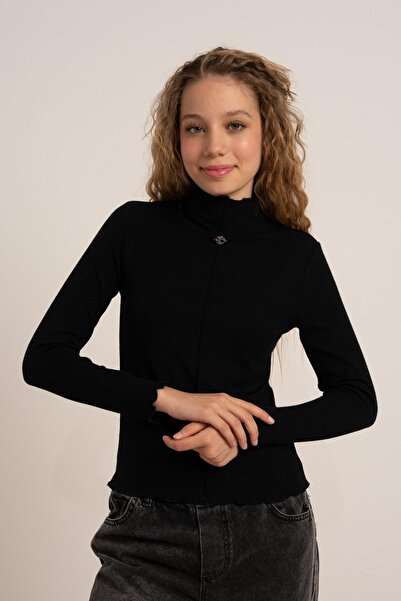 Genel Markalar Buzy Kız Badi - Siyah