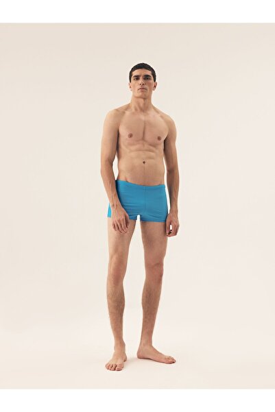 Henderson Men's Swimming Boxer Shorts Swim Trunks Slim Fit with Inner Mesh | Rock