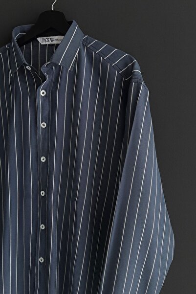 Combineman35 100% бавовняна сорочка преміум-класу в смужку