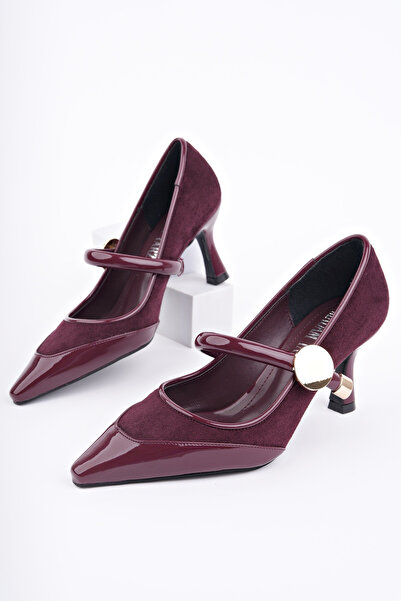 Madam Tarz Rcp-8428 Buckle Heeled Shoes