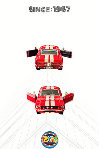 Toyaş Metal 1:38 1967 Shelby GT500 Çek Bırak Açılır Kapı Araba Lisanslı