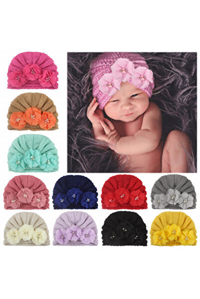 Superbaby Turban hat with popcorn