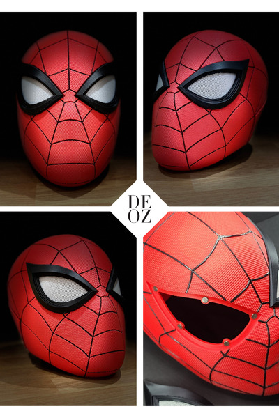 DEOZ3D خوذة سبايدر مان PS5 ذات الملمس الخاص – منتج تنكري ومقتنيات