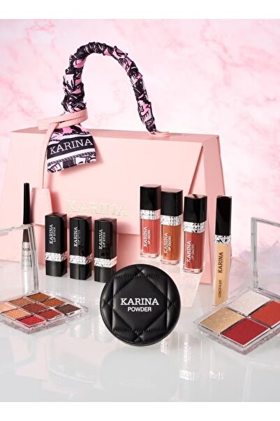 KARİNA مجموعة كارينا الانيقة لمكياج متكامل من 11 قطعة