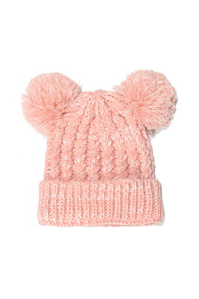 Superbaby Salmon pink crocheted hat for girls - Lolita