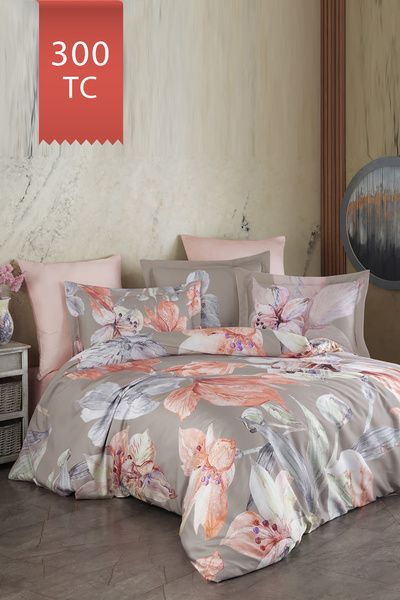 VAROL Королівський сатеневий двоспальний комплект постільної білизни 300TC - ...