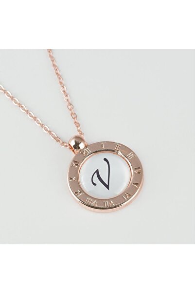 ZERO LAND قلادة حرفية من سلسلة SPTRNS بلون روز (95817)-V