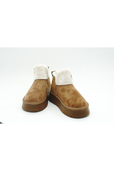 Luvesta Shoes Toka Detaylı Mini Bot Taba
