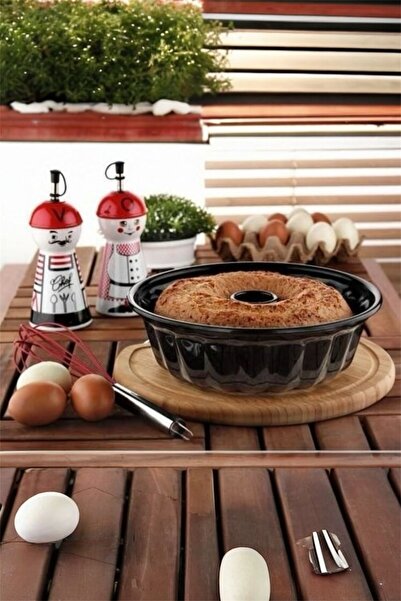 Qerhome Enameled Non-Stick Healthy Cake Mold 30cm Convenient Size
