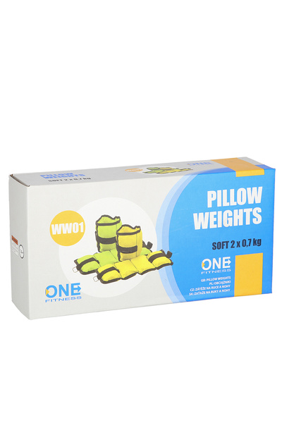 Other Greutăți de pernă WW01 2 x 0,7 KG ONE FITNESS (galben)