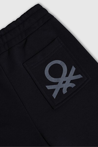 Benetton Boy's Single Bottom Pants 4-14 Years Old Black