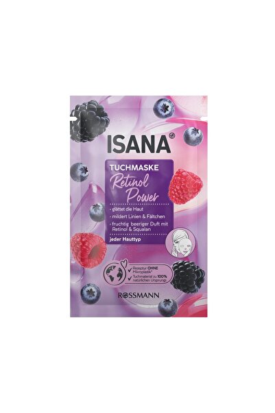 ISANA Kağıt Maske Retinol Power