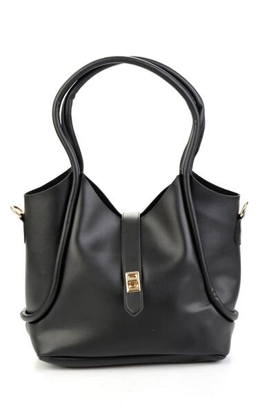 Bambi Siyah Kadın El Çantası C06663006109