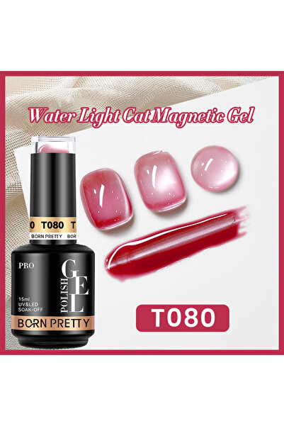 Born Pretty Water Light Cat Magnetic/Su Işıltılı Kedi Gözü Kalıcı Oje(T080)-15ml