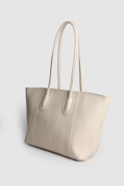 La La'Graccio Paris Lagraccio Paris Women's Mors Large Shoulder Bag Cream