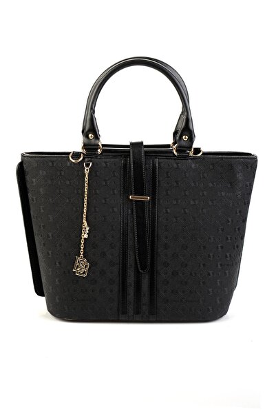Bambi Siyah Kadın El Çantası C06650266909
