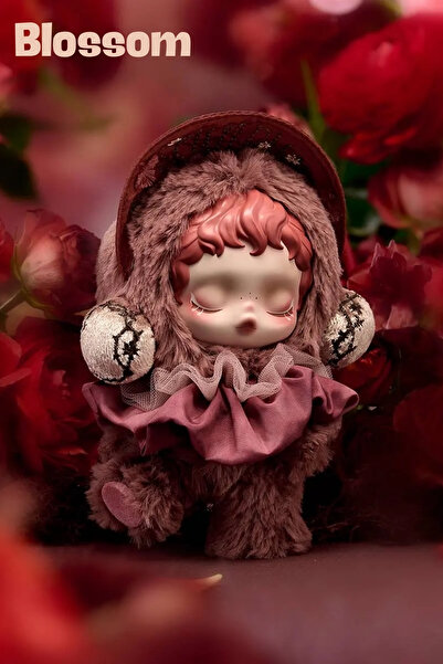 Nandy Home Impressionism Series Skull Panda, Plush Figure Skull Panda