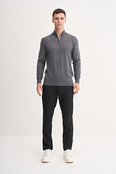 Cazador Premium Courspoun Slim Fit Half Fisherman Sweater-33250